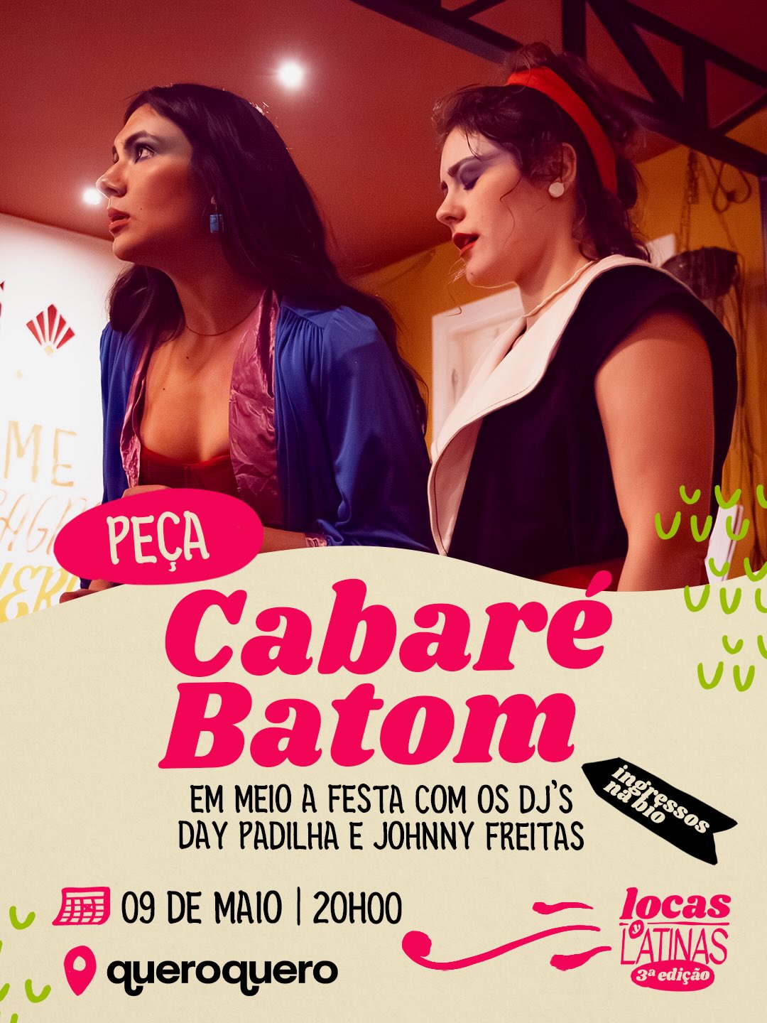 Espetáculo Cabaré Batom